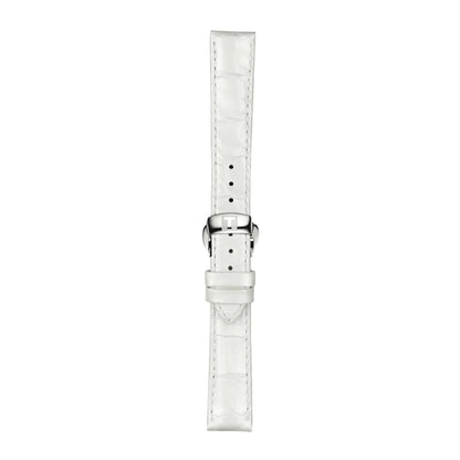 Tissot Official White Leather Strap Lugs 16 mm T852036795