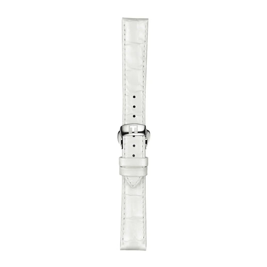 Tissot Official White Leather Strap Lugs 16 mm T852036795