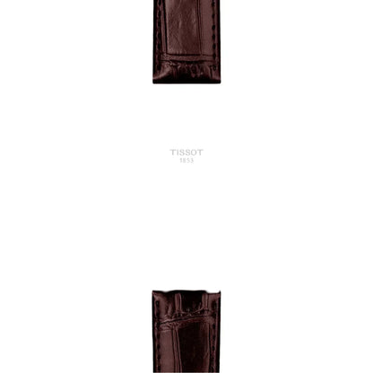 Tissot Official Brown Leather Strap Lugs 20 mm T852043013