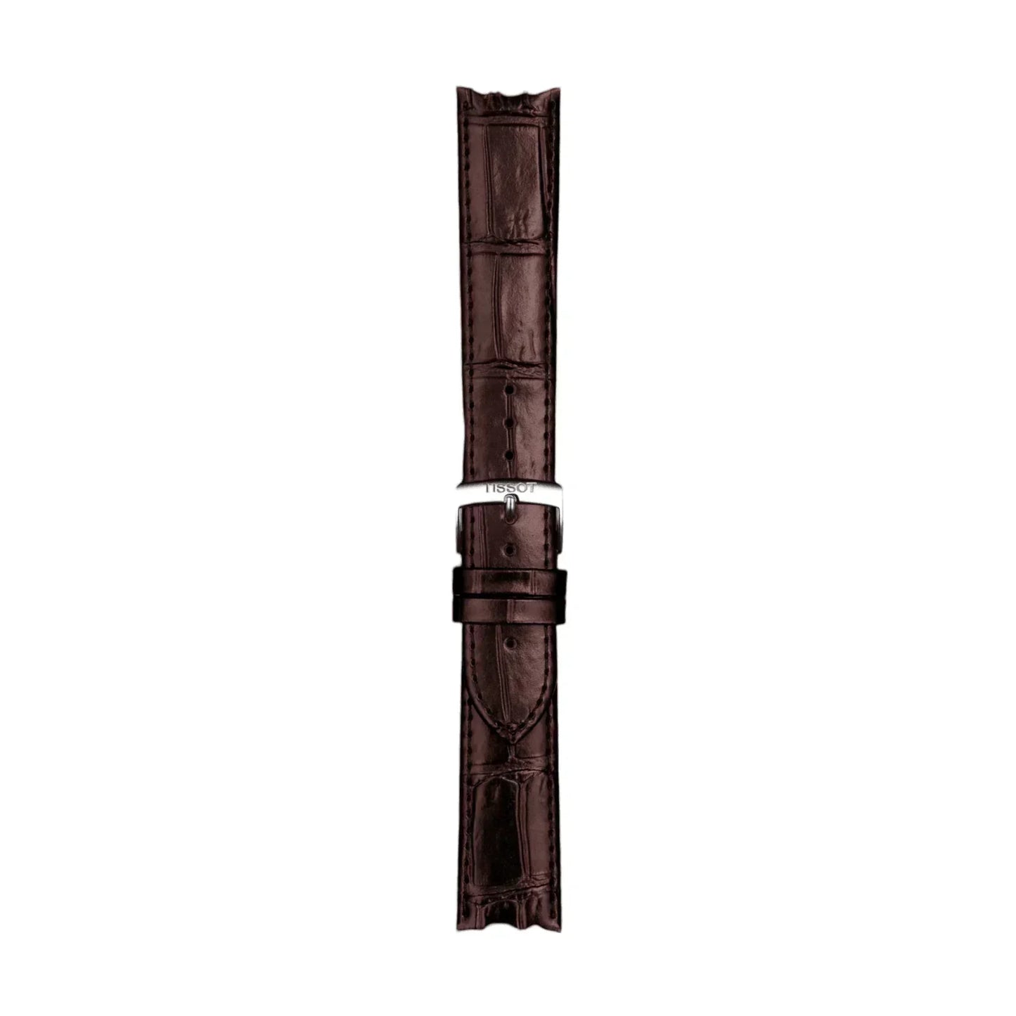 Tissot Official Brown Leather Strap Lugs 20 mm T852043013