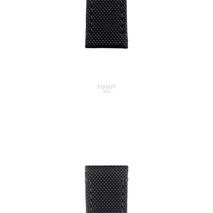 Tissot Official Black Fabric Strap Lugs 21 mm T852043157