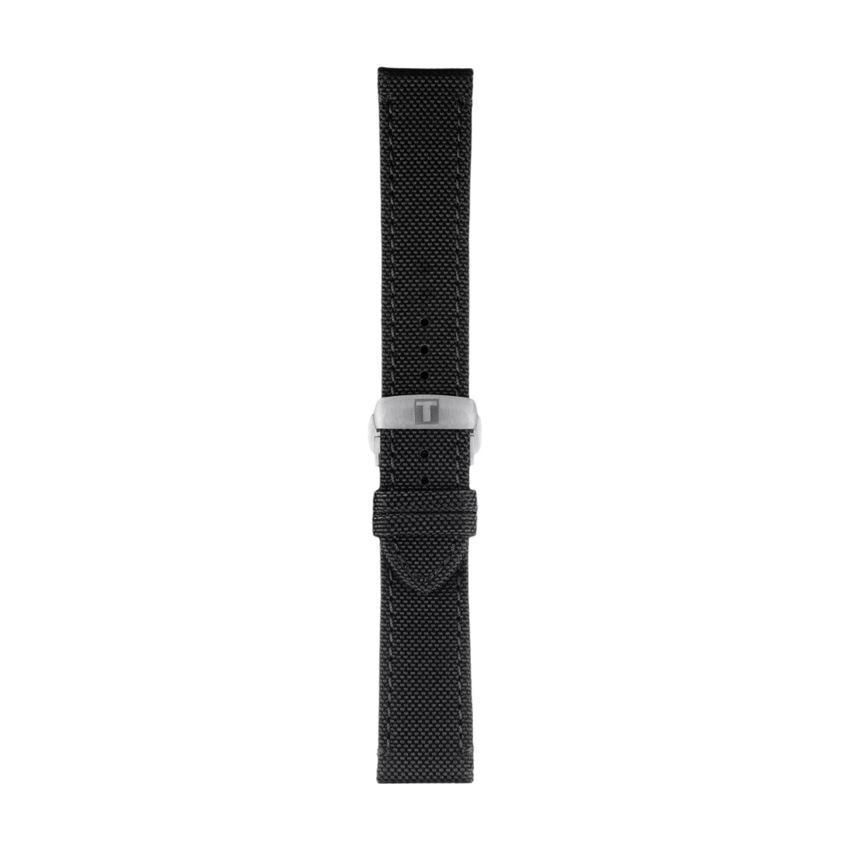 Tissot Official Black Fabric Strap Lugs 21 mm T852043157