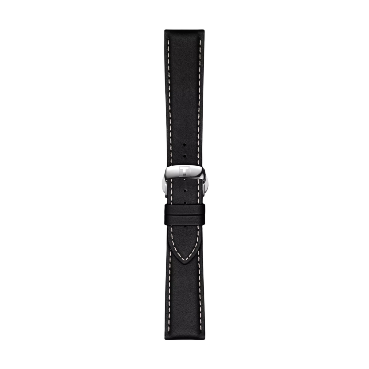 Tissot Official Black Leather Strap Lugs 21 mm T852044599