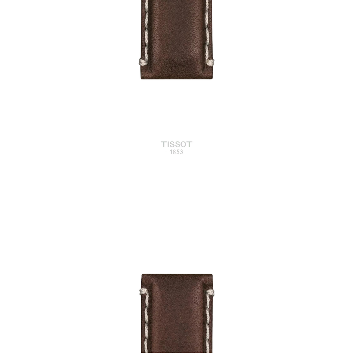 Tissot Official Brown Leather Strap Lugs 22 mm T852044980