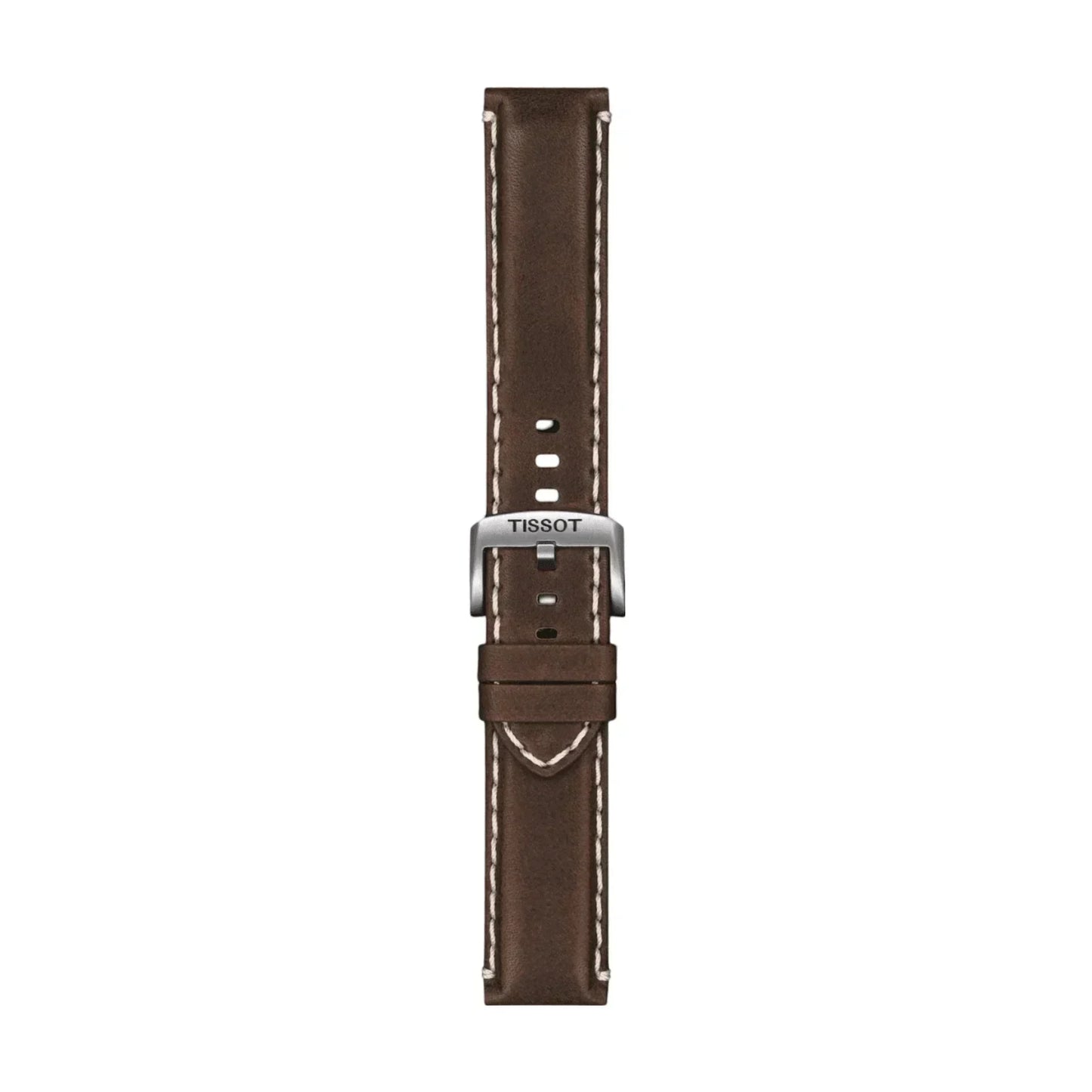 Tissot Official Brown Leather Strap Lugs 22 mm T852044980