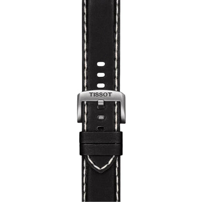 Tissot Official Black Leather Strap Lugs 22 mm T852044982
