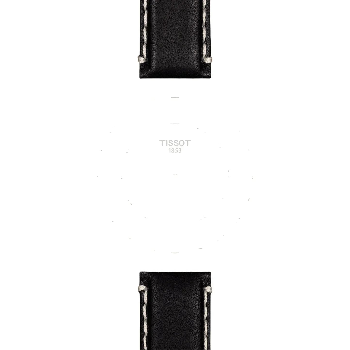 Tissot Official Black Leather Strap Lugs 22 mm T852044982