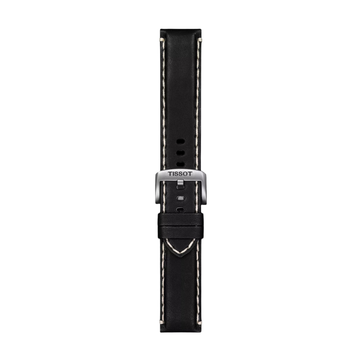 Tissot Official Black Leather Strap Lugs 22 mm T852044982