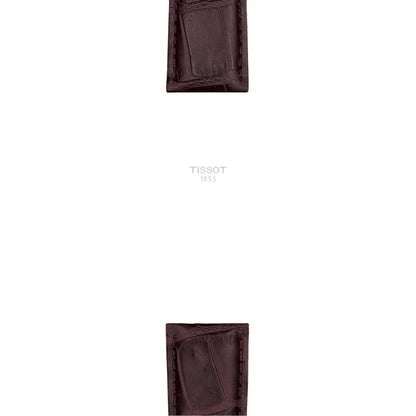 Tissot Official Brown Leather Strap Lugs 21 mm T852045399