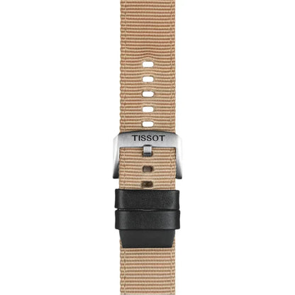Tissot Official Beige Fabric Strap Lugs 22 mm T852046752