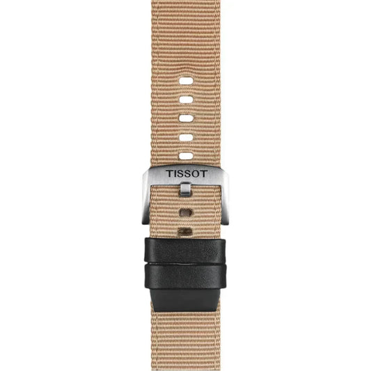 Tissot Official Beige Fabric Strap Lugs 22 mm T852046752