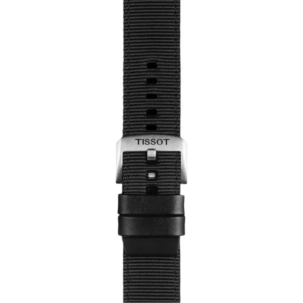 Tissot Official Black Textile Strap Lugs 22 mm T852046769