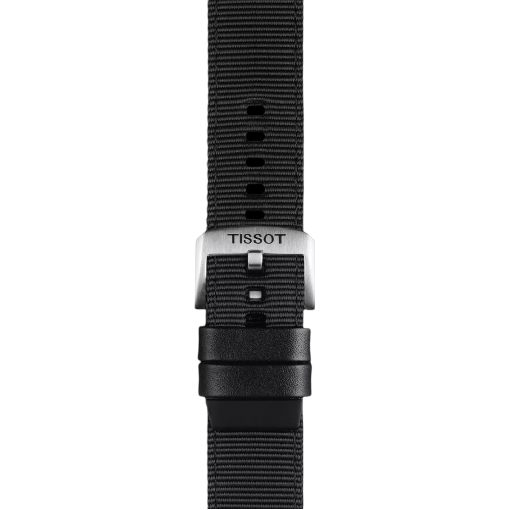 Tissot Official Black Textile Strap Lugs 22 mm T852046769