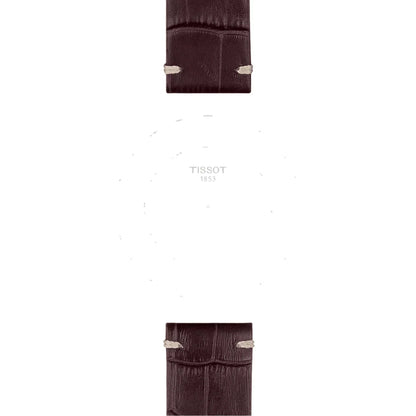 Tissot Official Brown Leather Strap Lugs 22 mm T852046773