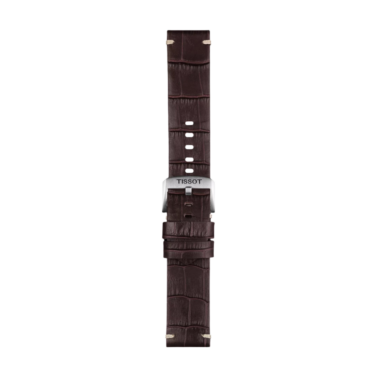 Tissot Official Brown Leather Strap Lugs 22 mm T852046773