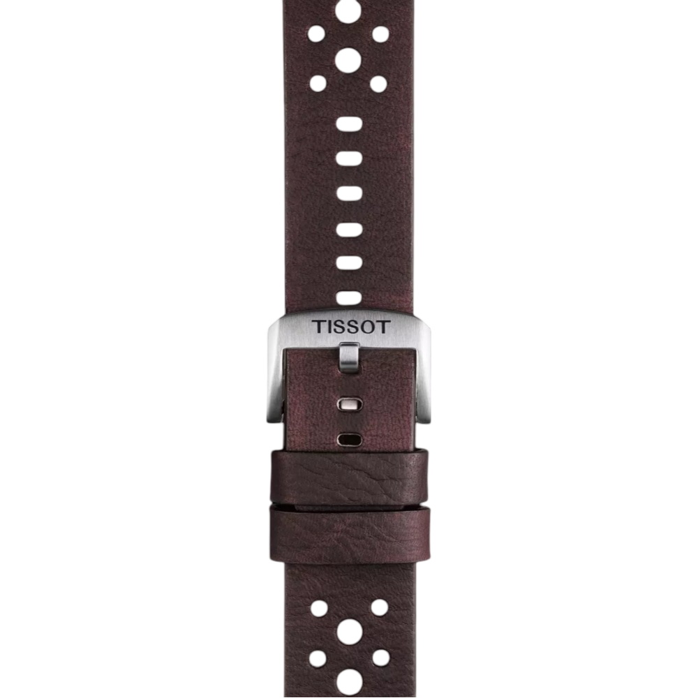 Tissot Official Brown Leather Strap Lugs 22 mm T852046777