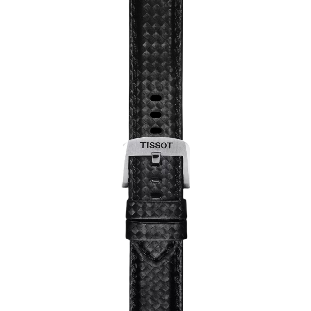 Tissot Official Black Fabric Strap Lugs 20 mm T852046829