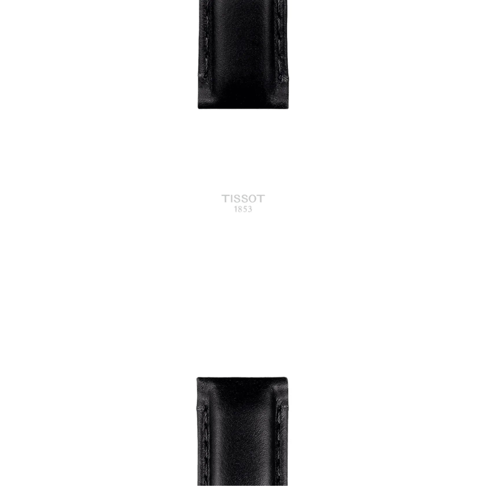 Tissot Official Black Leather Strap Lugs 20 mm T852046834