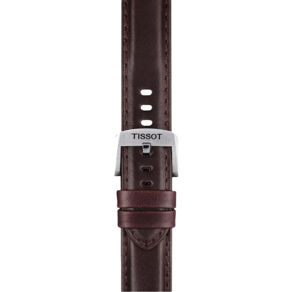 Tissot Official Brown Leather Strap Lugs 20 mm T852046836