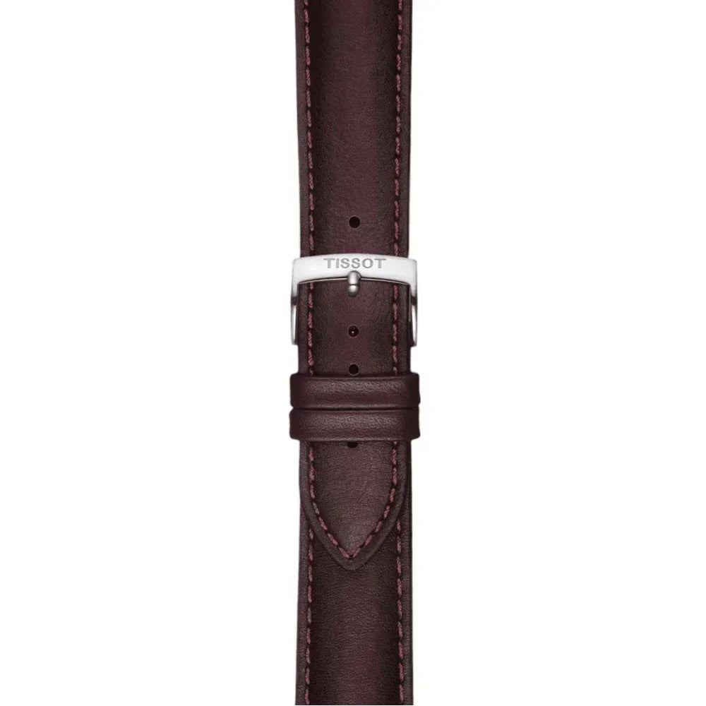 Tissot Official Brown Leather Strap Lugs 20 mm T852046838