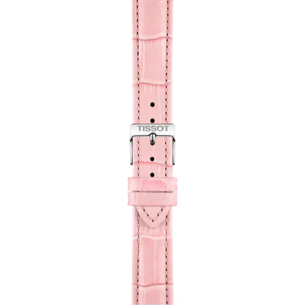 Tissot Official Pink Leather Strap Lugs 16 mm T852047114