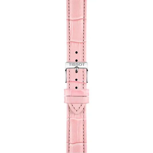 Tissot Official Pink Leather Strap Lugs 16 mm T852047114