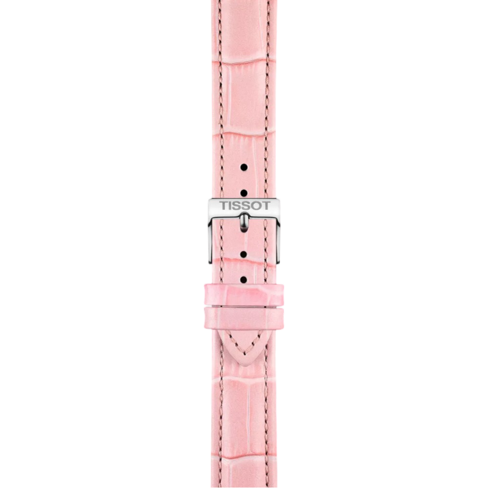 Tissot Official Pink Leather Strap Lugs 16 mm T852047114