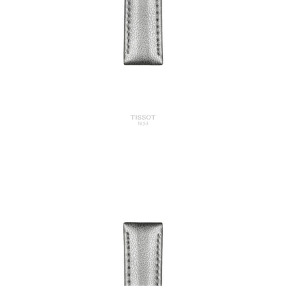 Tissot Official Grey Leather Strap Lugs 16 mm T852047129