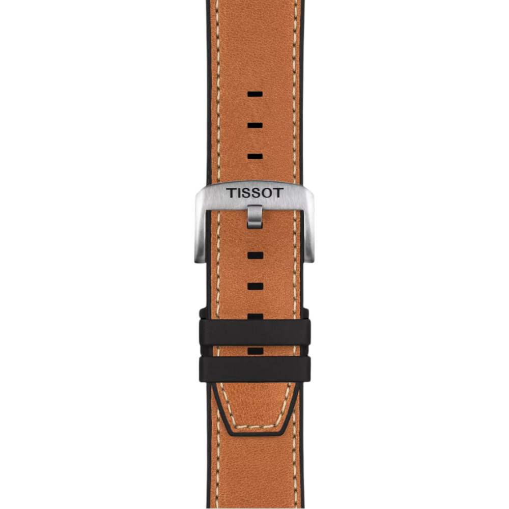 Tissot Official Brown Leather Strap Lugs 23 mm T852047777