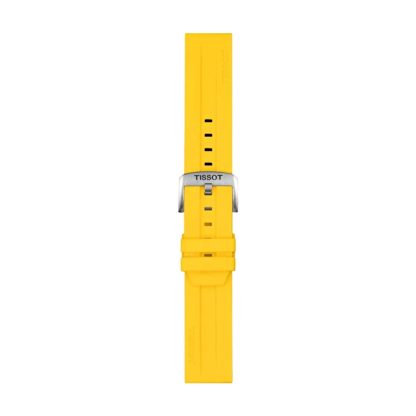 Tissot Official Yellow Silicone Strap Lugs 22 mm T852047916