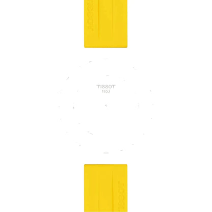 Tissot Official Yellow Silicone Strap Lugs 22 mm T852047916