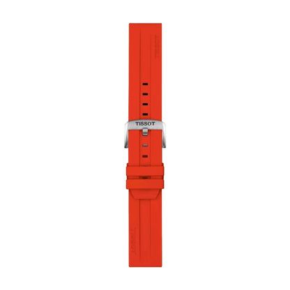 Tissot Official red Silicone Strap Lugs 22 mm T852047920