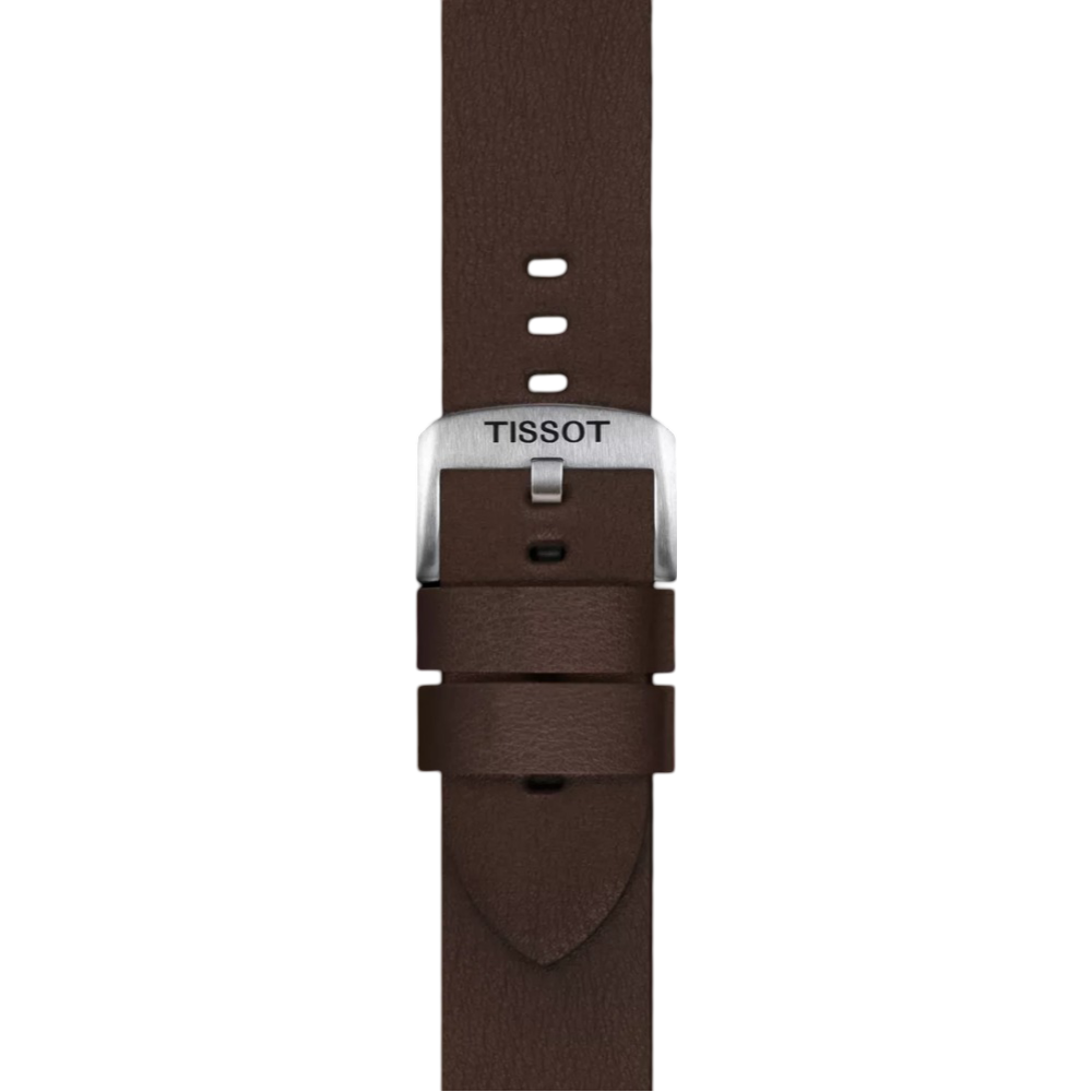 Tissot Official Brown Synthetic Strap 22 mm T852048221