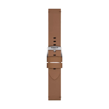 Tissot Official Light Brown Synthetic Strap 22 mm T852048223