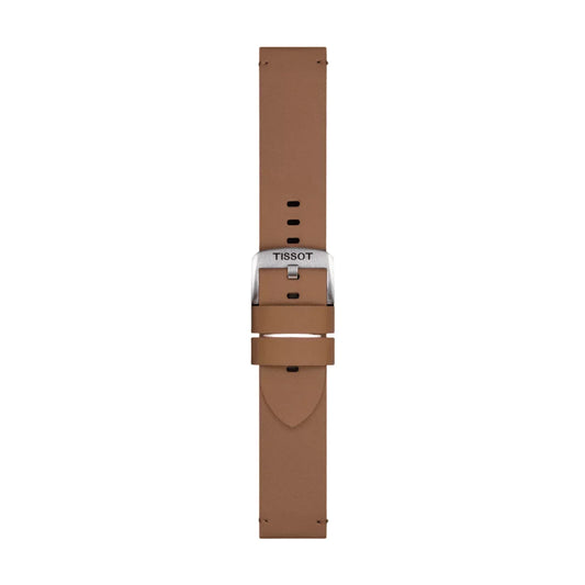Tissot Official Light Brown Synthetic Strap 22 mm T852048223