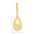 10K Yellow Gold Fancy High Polish Drop Earrings