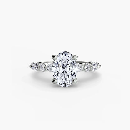 Solitaire with Eternity Pavé 2