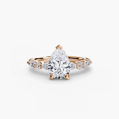 Solitaire with Eternity Pavé 2