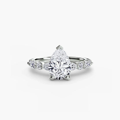 Solitaire with Eternity Pavé 2