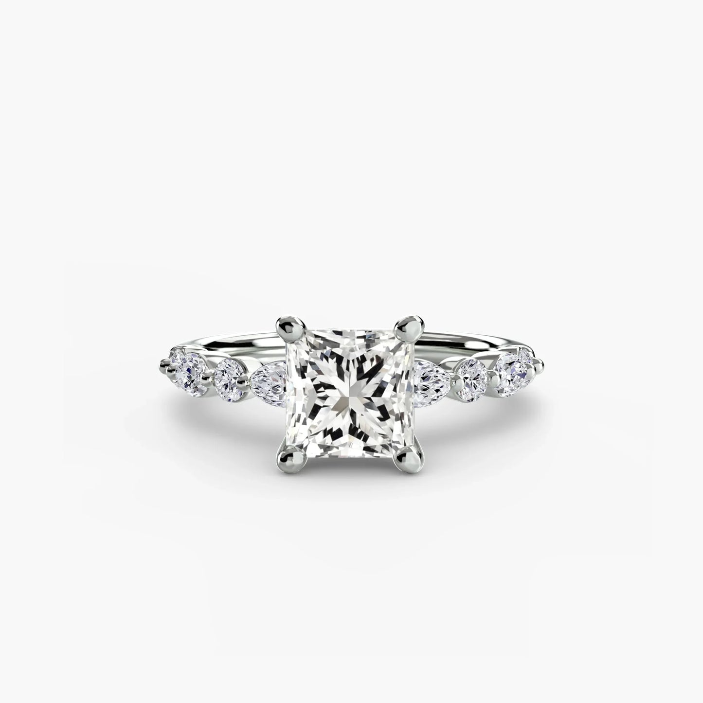Solitaire with Eternity Pavé 2