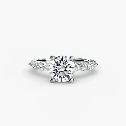 Solitaire with Eternity Pavé 2