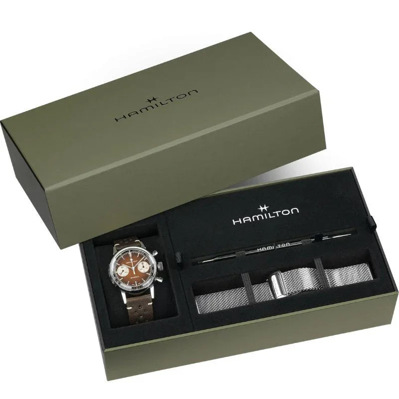 Hamilton American Classic Intra-matic Chronograph H Mechanical Men's Watch H38429591