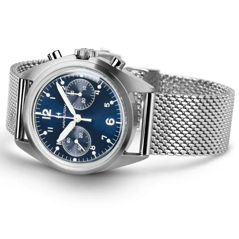 Hamilton Khaki Aviation Pilot Pioneer Mechanical Chronograph Men's Watch H76409140