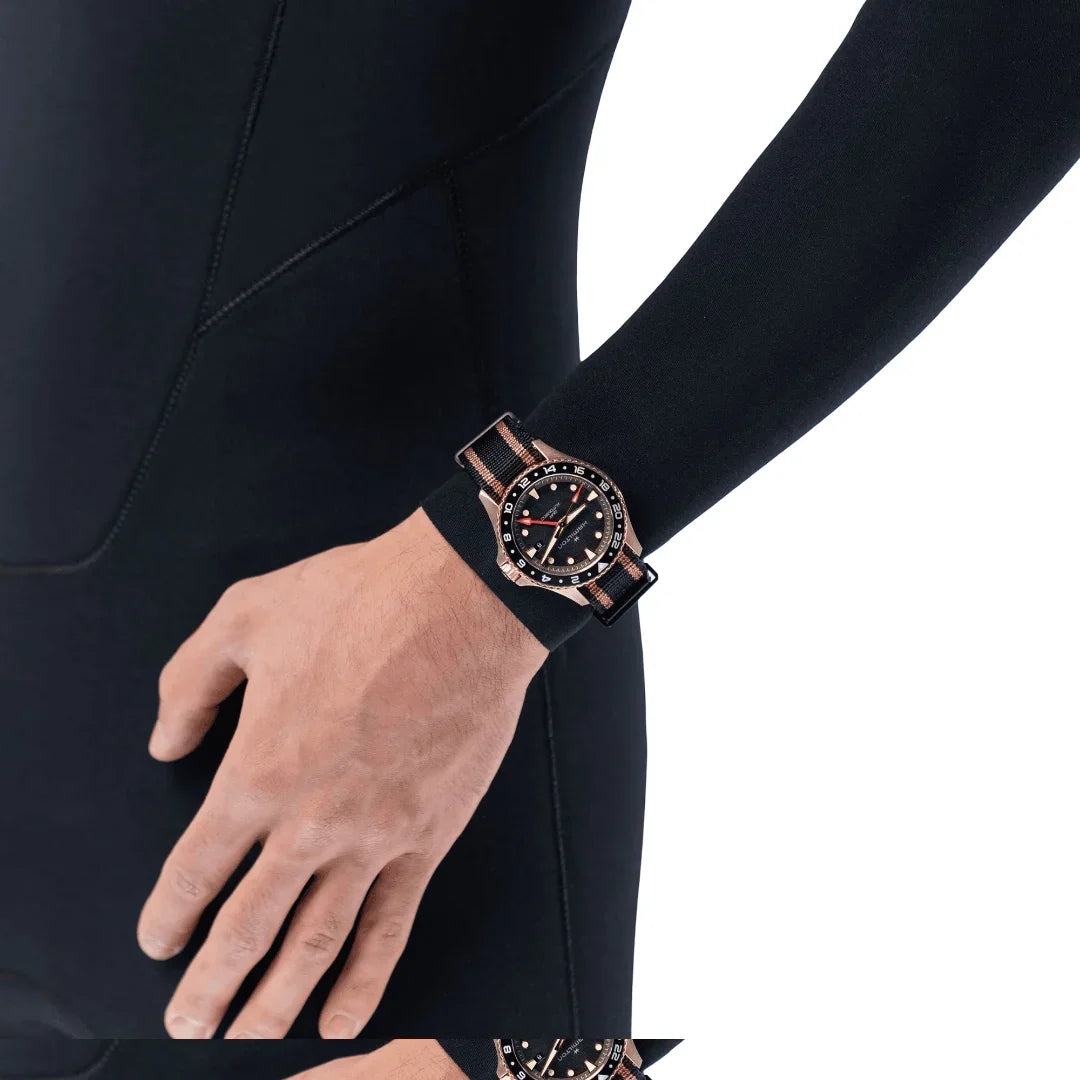 Hamilton Khaki Navy Scuba Automatic GMT Bronze Men's Watch H82565930