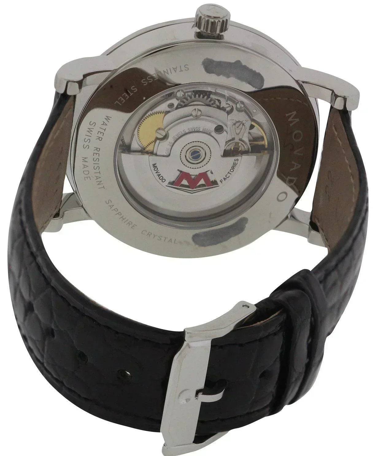 Movado Red Label Automatic Mens Watch 0606112