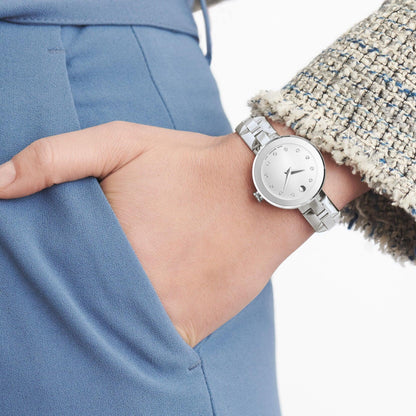 Movado Sapphire Quartz Womens Watch 0606814