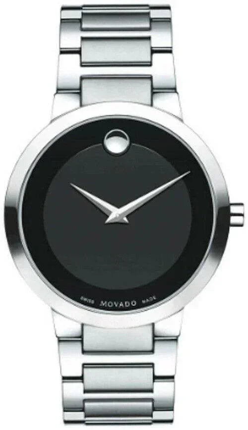 Movado Modern Classic Black Dial Men's Watch 0607119