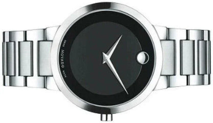 Movado Modern Classic Black Dial Men's Watch 0607119