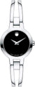 Movado Amorosa Black Dial Stainless Steel Quartz Women's Watch 0607153