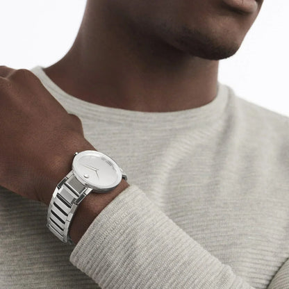 Movado Sapphire Quartz Men's Watch 0607178